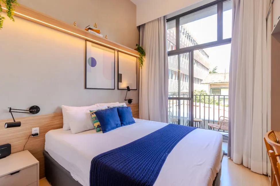 Apartamento com 1 quarto à venda, 25m2 em Santo Amaro, São Paulo - SP - imagem 1 Foto 1 de Apartamento com 1 quarto à venda, 25m2 em Santo Amaro, São Paulo - SP