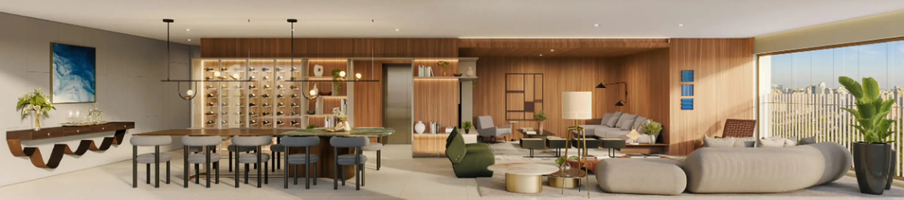 Foto 2 de Apartamento com 4 quartos à venda, 263m2 em Pinheiros, São Paulo - SP