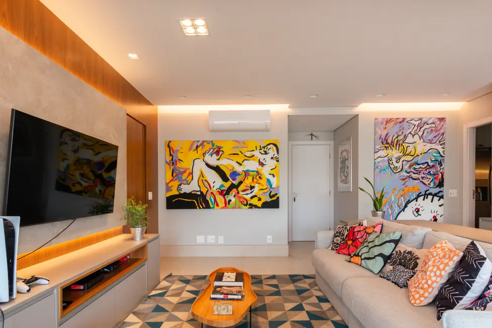 Foto 1 de Apartamento com 3 quartos à venda, 133m2 em Mirandópolis, São Paulo - SP