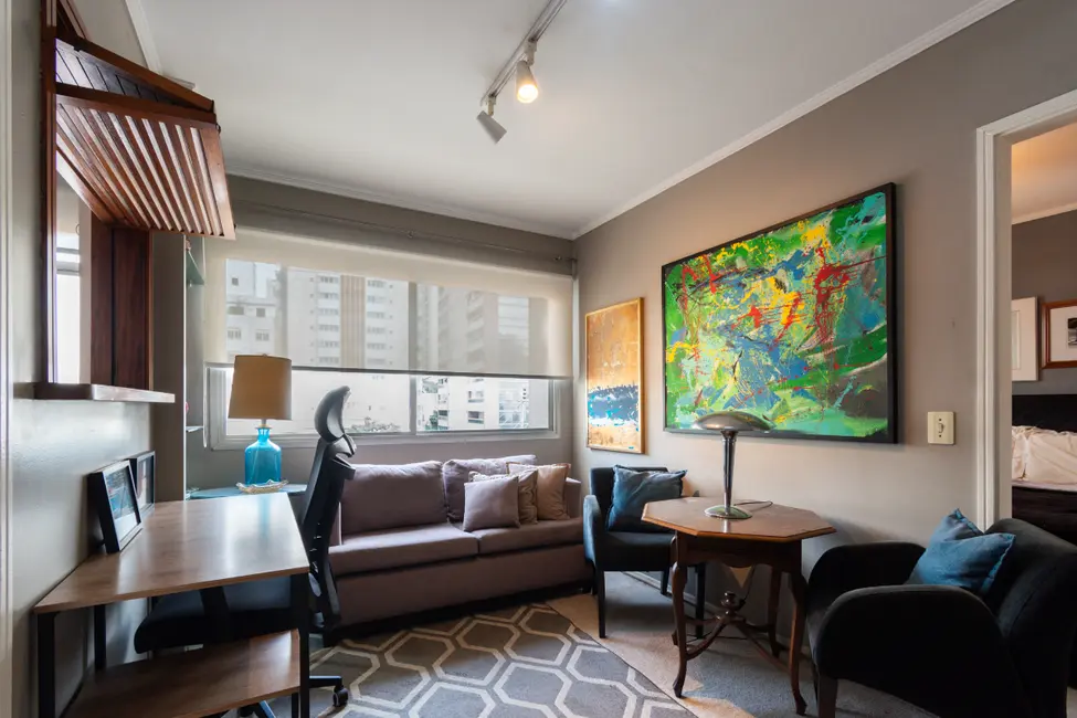 Foto 1 de Apartamento com 1 quarto à venda, 35m2 em Bela Vista, São Paulo - SP