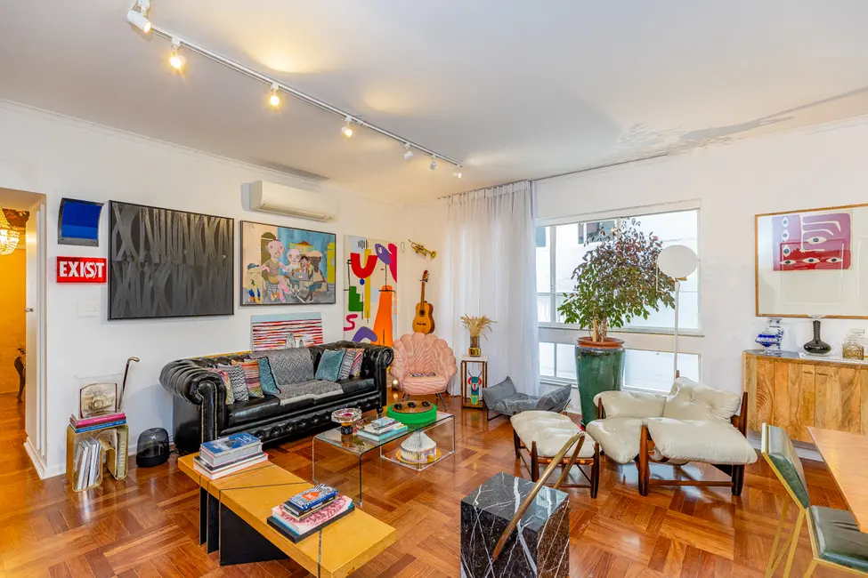 Apartamento com 3 quartos à venda, 174m2 em Higienópolis, São Paulo - SP - imagem 4 Foto 4 de Apartamento com 3 quartos à venda, 174m2 em Higienópolis, São Paulo - SP