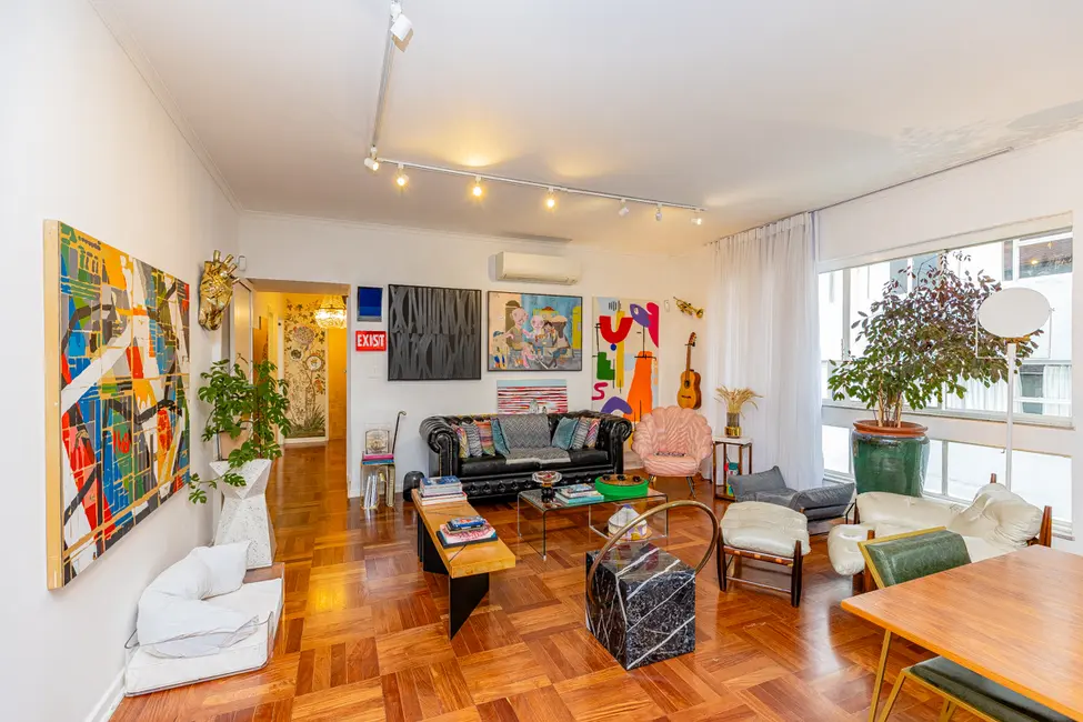 Apartamento com 3 quartos à venda, 174m2 em Higienópolis, São Paulo - SP - imagem 3 Foto 3 de Apartamento com 3 quartos à venda, 174m2 em Higienópolis, São Paulo - SP