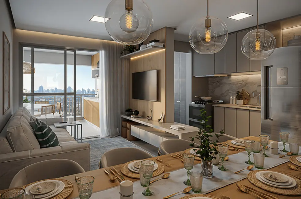 Foto 1 de Apartamento com 2 quartos à venda, 71m2 em Vila Guilhermina, São Paulo - SP