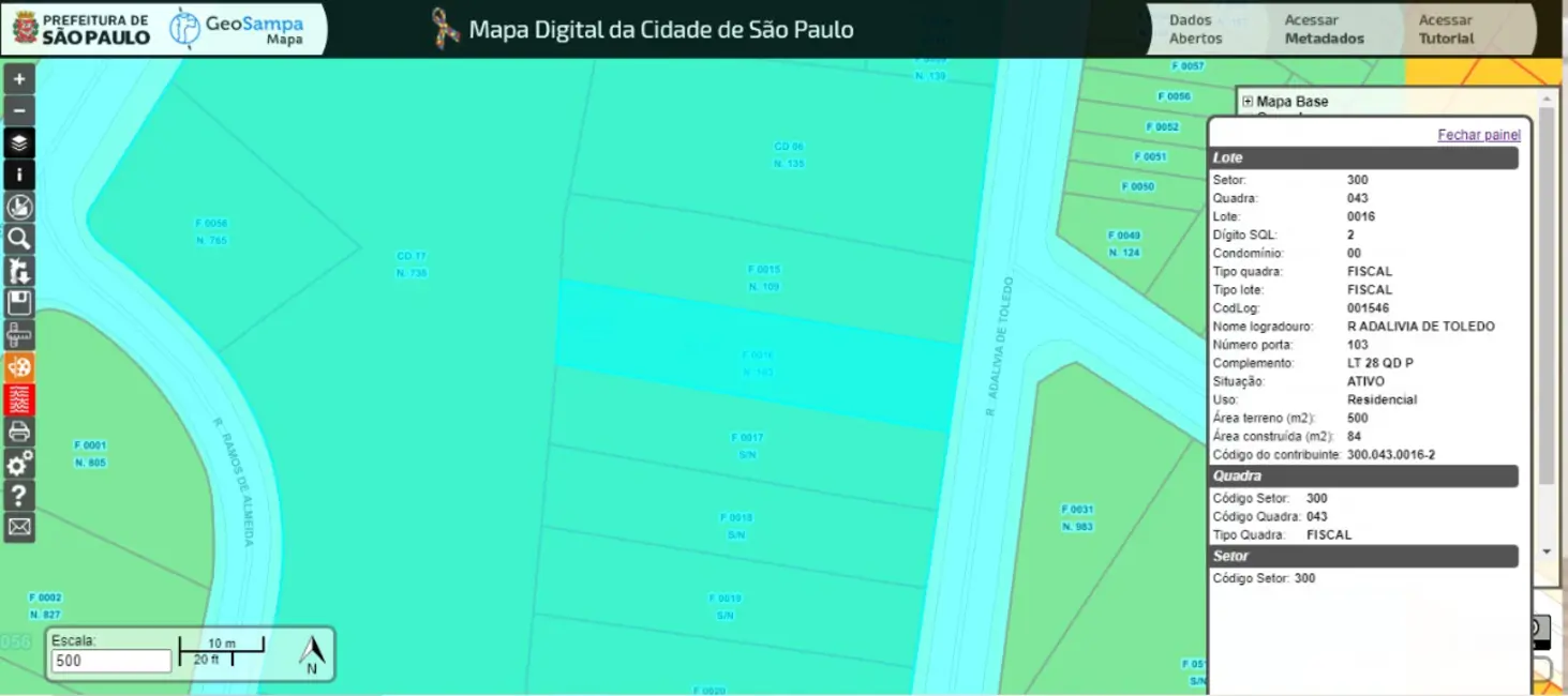 Foto 6 de Terreno / Lote à venda em Paineiras do Morumbi, São Paulo - SP