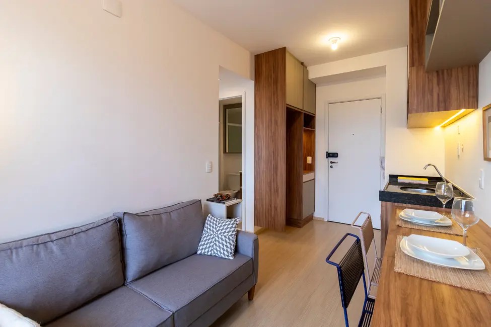 Foto 4 de Apartamento com 1 quarto à venda, 29m2 em Mirandópolis, São Paulo - SP