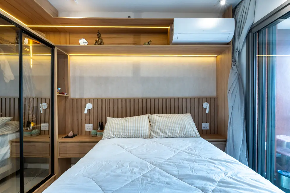Foto 4 de Apartamento com 1 quarto à venda, 27m2 em Santo Amaro, São Paulo - SP