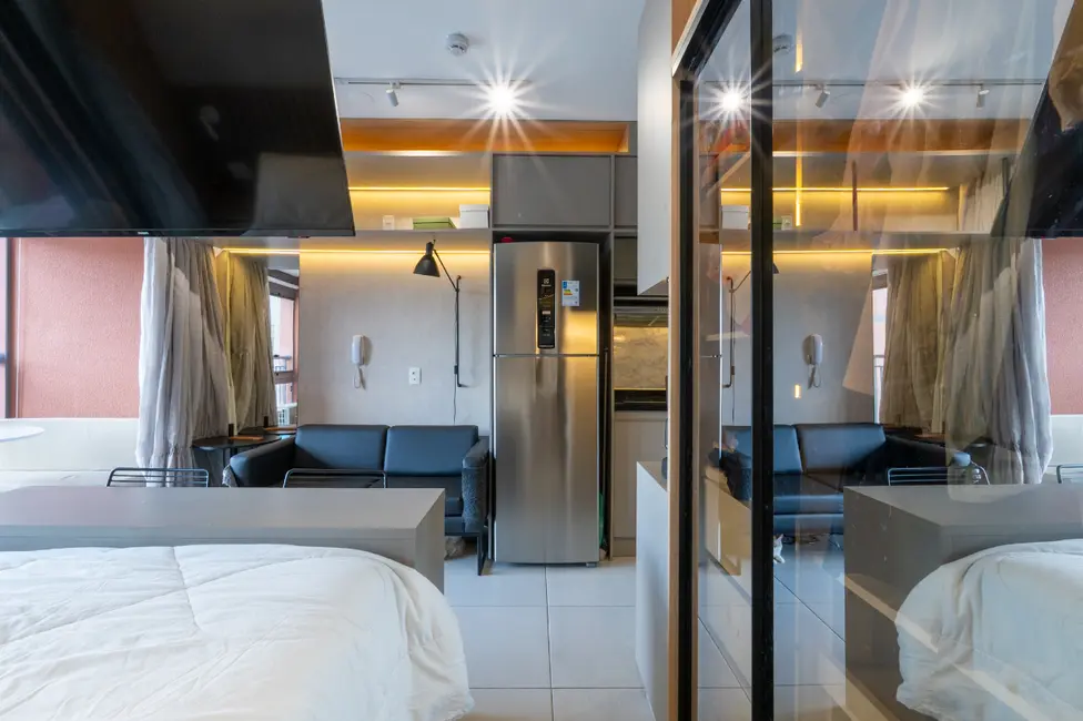 Foto 7 de Apartamento com 1 quarto à venda, 27m2 em Santo Amaro, São Paulo - SP