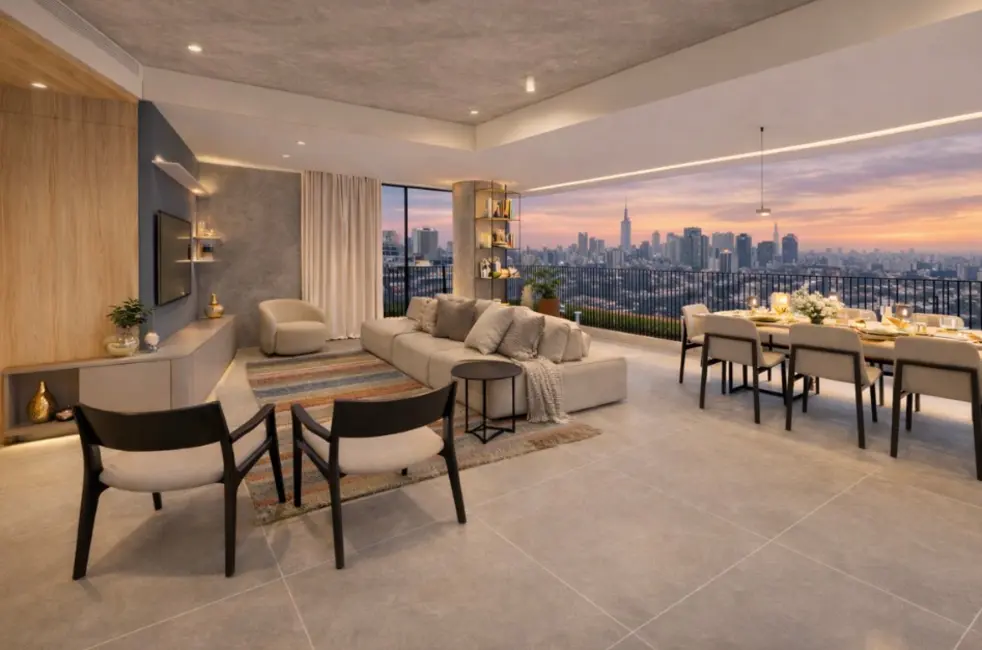 Foto 2 de Apartamento com 3 quartos à venda, 167m2 em Vila Madalena, São Paulo - SP