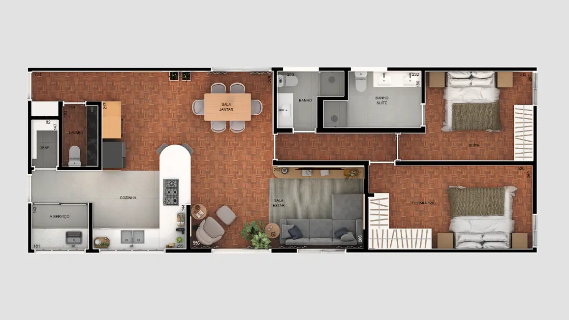 Foto 3 de Apartamento com 2 quartos à venda, 108m2 em Jardim América, São Paulo - SP