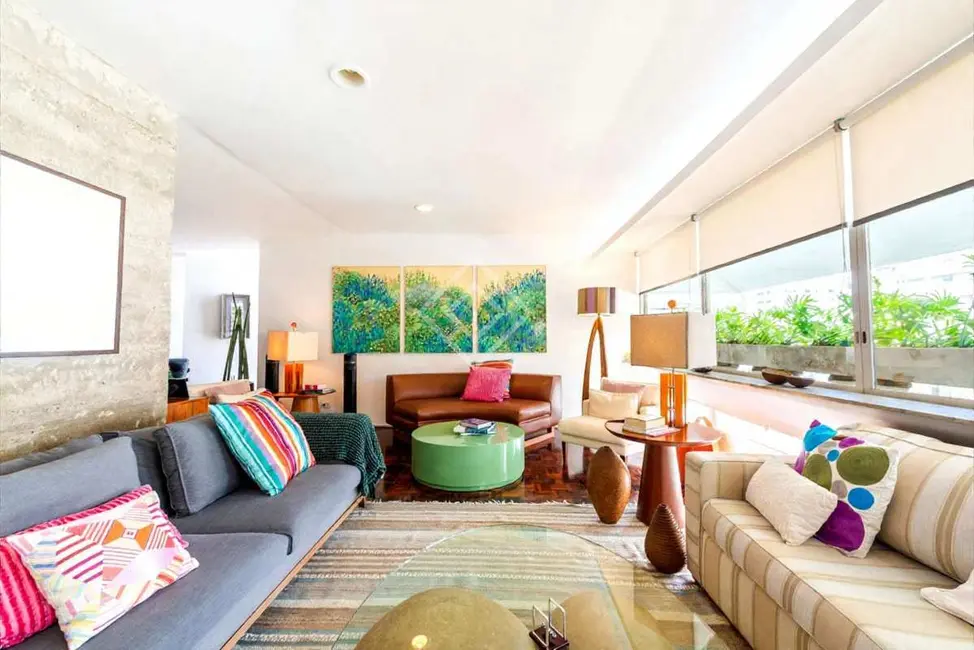 Foto 1 de Apartamento com 3 quartos para alugar, 195m2 em Cerqueira César, São Paulo - SP