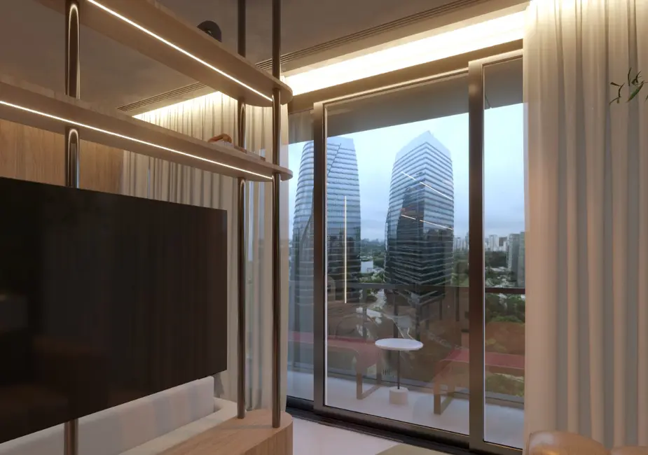 Apartamento com 1 quarto à venda, 53m2 em Vila Olímpia, São Paulo - SP - imagem 4 Foto 4 de Apartamento com 1 quarto à venda, 53m2 em Vila Olímpia, São Paulo - SP