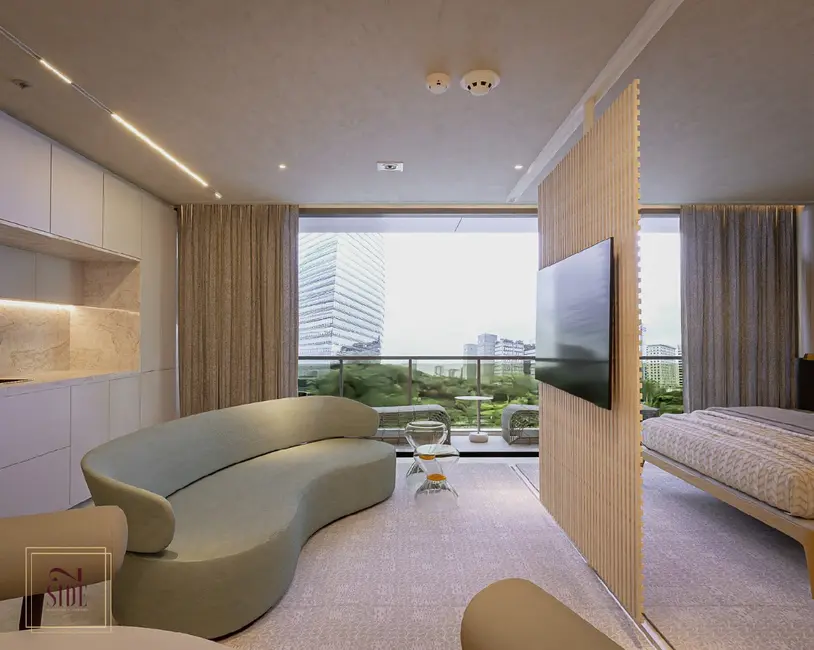 Foto 4 de Apartamento com 1 quarto à venda, 53m2 em Vila Olímpia, São Paulo - SP