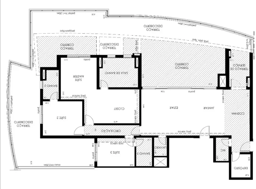 Foto 2 de Apartamento com 3 quartos à venda, 399m2 em São Paulo - SP