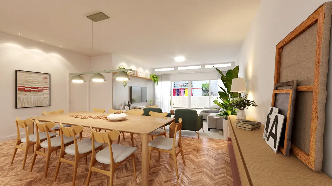 Apartamento com 3 quartos à venda, 202m2 em Higienópolis, São Paulo - SP - imagem 8 Foto 8 de Apartamento com 3 quartos à venda, 202m2 em Higienópolis, São Paulo - SP