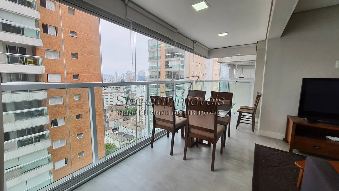 Foto 1 de Apartamento com 1 quarto à venda, 48m2 em Ponta da Praia, Santos - SP