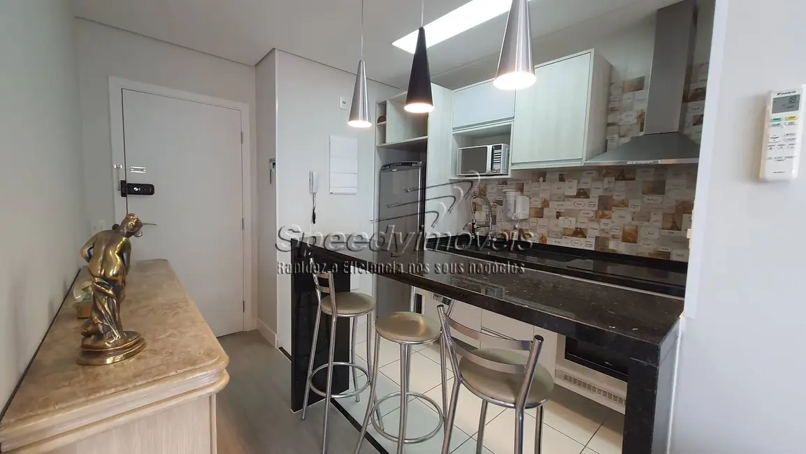 Foto 9 de Apartamento com 1 quarto à venda, 48m2 em Ponta da Praia, Santos - SP