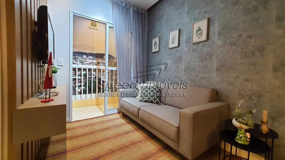 Foto 1 de Apartamento com 2 quartos à venda, 60m2 em Boqueirão, Praia Grande - SP