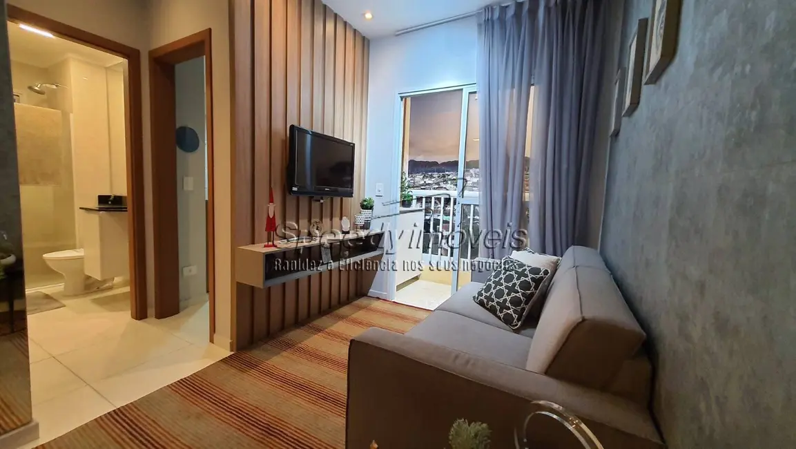 Foto 1 de Apartamento com 2 quartos à venda, 60m2 em Boqueirão, Praia Grande - SP