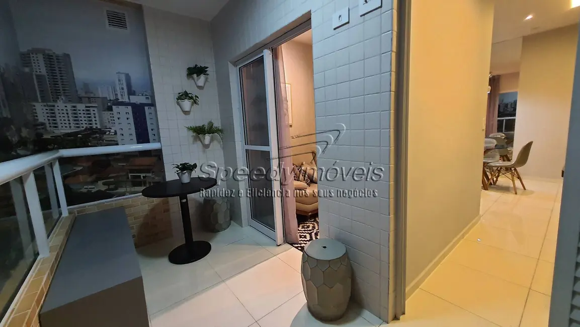 Foto 4 de Apartamento com 2 quartos à venda, 57m2 em Boqueirão, Praia Grande - SP