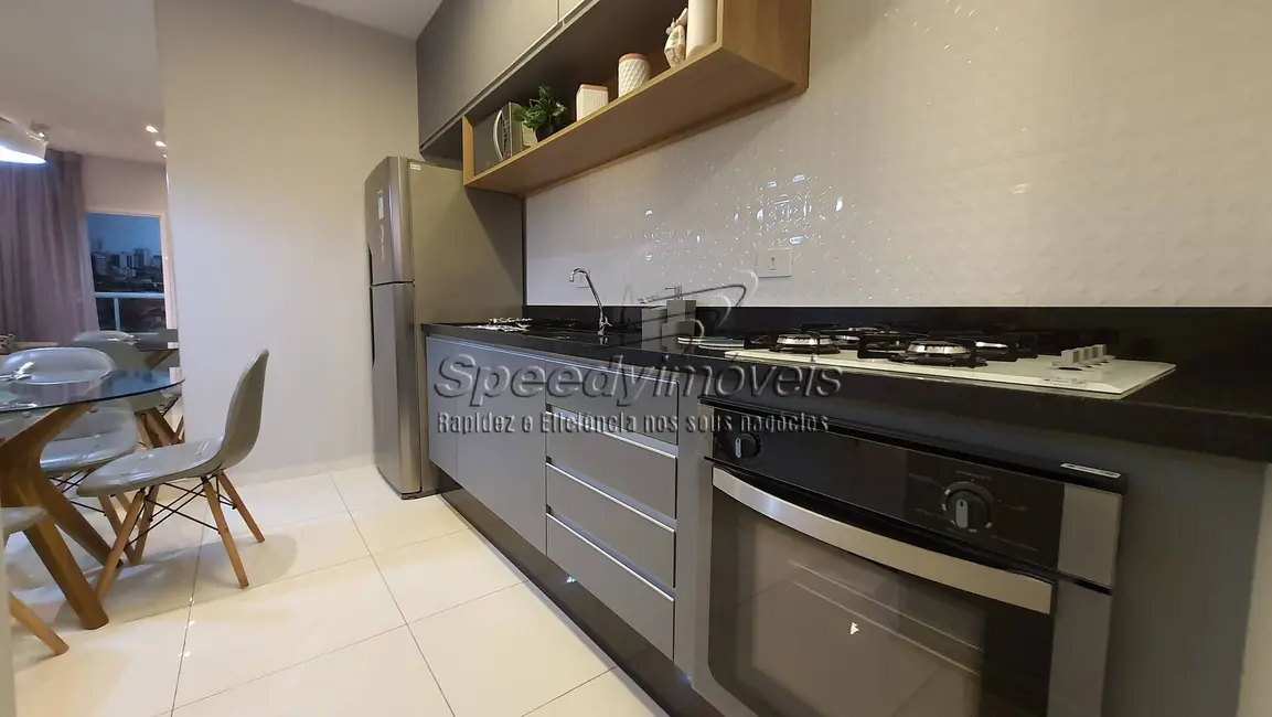 Foto 4 de Apartamento com 2 quartos à venda, 57m2 em Boqueirão, Praia Grande - SP