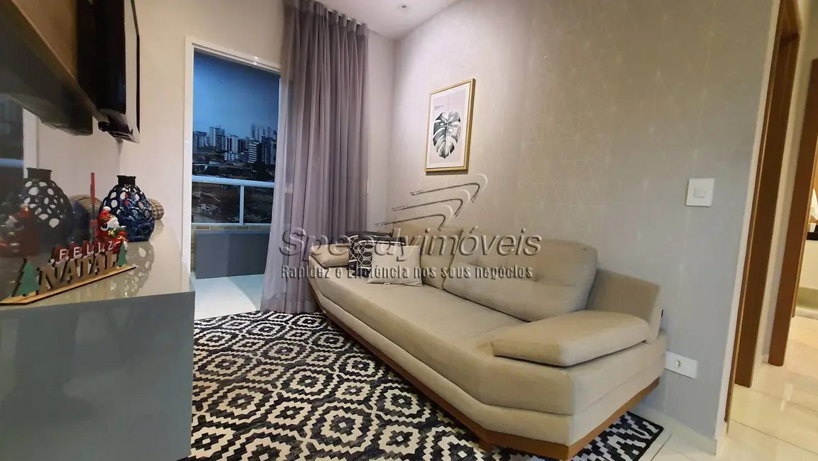Foto 1 de Apartamento com 2 quartos à venda, 57m2 em Boqueirão, Praia Grande - SP