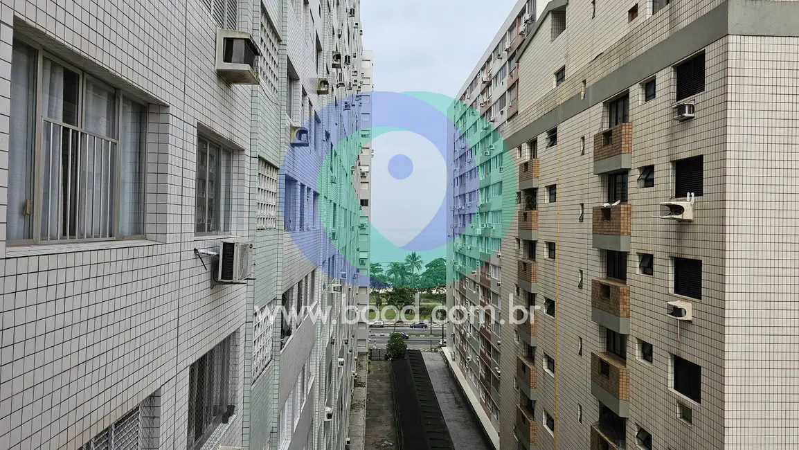 Foto 1 de Apartamento com 1 quarto à venda, 42m2 em Embaré, Santos - SP