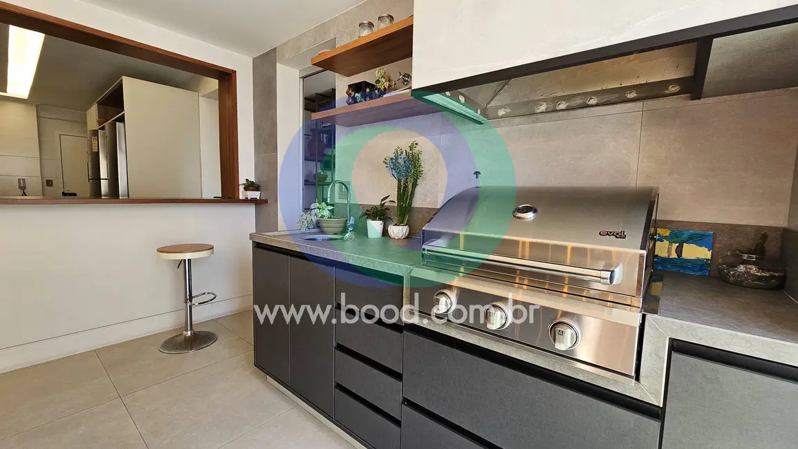 Foto 9 de Apartamento com 3 quartos à venda, 155m2 em Ponta da Praia, Santos - SP