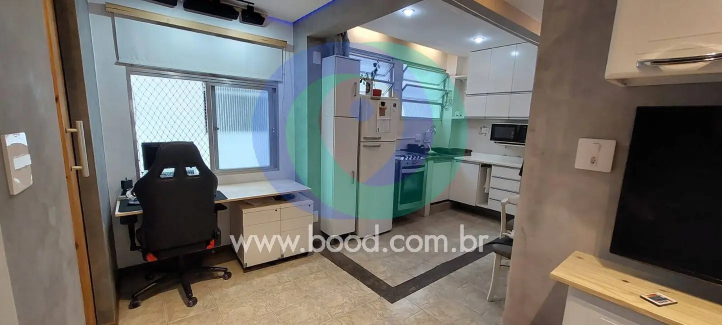 Foto 1 de Apartamento com 1 quarto à venda, 48m2 em Gonzaga, Santos - SP