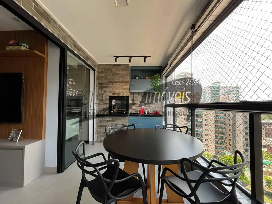 Foto 9 de Apartamento com 3 quartos à venda, 118m2 em Canto do Forte, Praia Grande - SP
