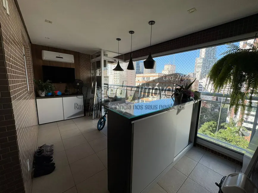 Foto 1 de Apartamento com 3 quartos à venda, 87m2 em Pompéia, Santos - SP