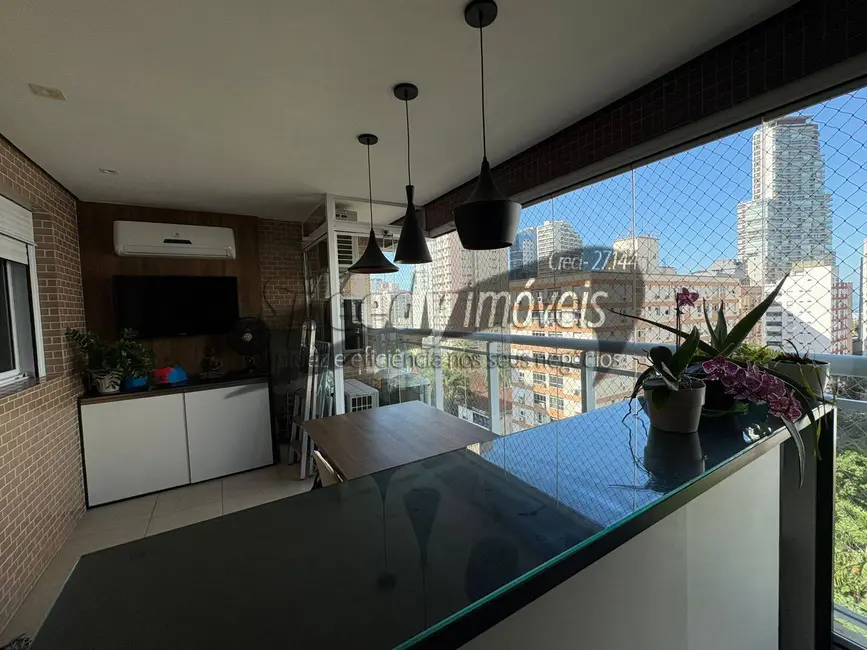 Foto 4 de Apartamento com 3 quartos à venda, 87m2 em Pompéia, Santos - SP