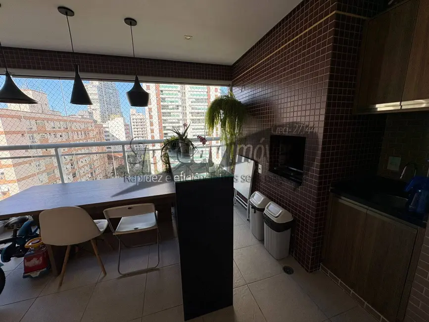 Foto 5 de Apartamento com 3 quartos à venda, 87m2 em Pompéia, Santos - SP