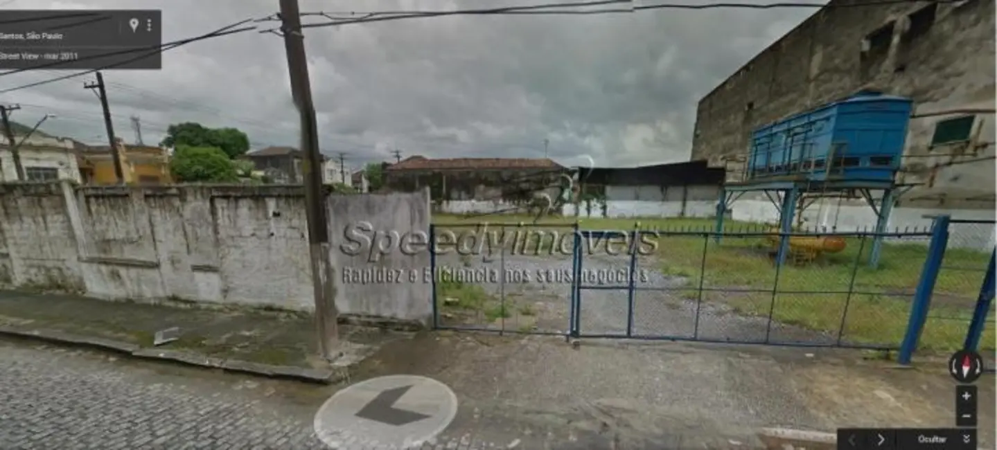 Foto 2 de Terreno / Lote à venda e para alugar, 6200m2 em Macuco, Santos - SP