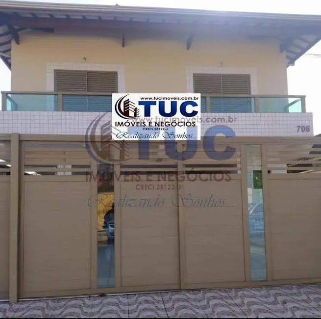 Sobrado com 2 quartos à venda, 69m2 em Caiçara, Praia Grande - SP - imagem 1 Foto 1 de Sobrado com 2 quartos à venda, 69m2 em Caiçara, Praia Grande - SP