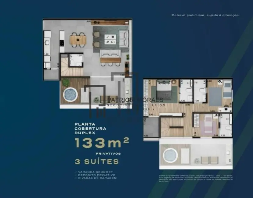 Apartamento com 3 quartos à venda, 133m2 em Parque Campolim, Sorocaba - SP - imagem 2 Foto 2 de Apartamento com 3 quartos à venda, 133m2 em Parque Campolim, Sorocaba - SP
