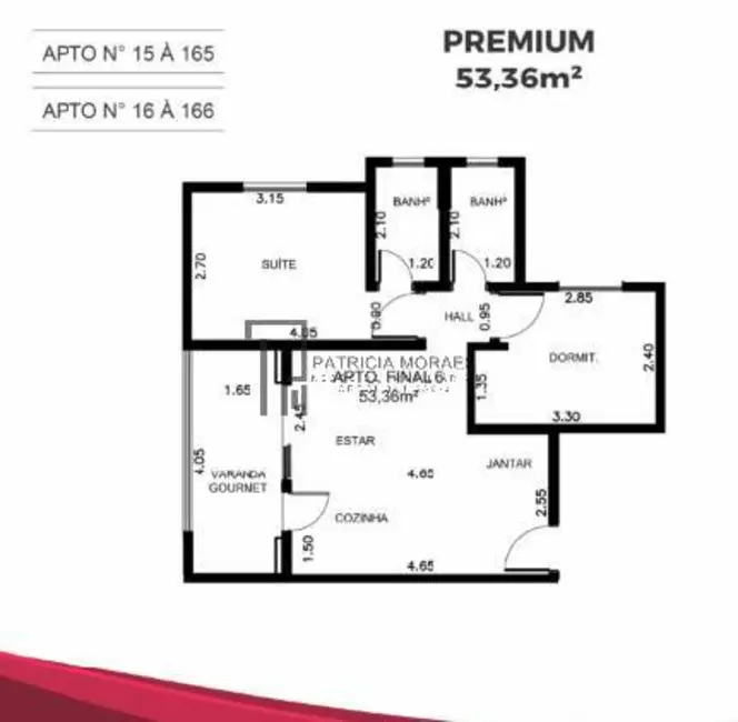 Foto 2 de Apartamento com 2 quartos à venda, 53m2 em Vila Carvalho, Sorocaba - SP