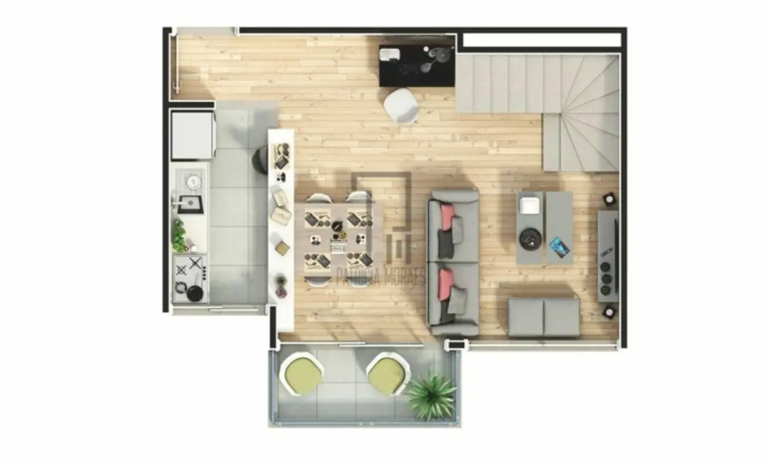 Foto 4 de Apartamento com 1 quarto à venda, 95m2 em Jardim Portal da Colina, Sorocaba - SP