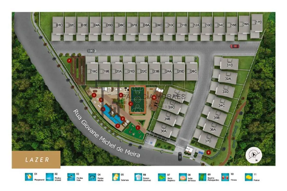 Foto 8 de Casa de Condomínio com 3 quartos à venda, 139m2 em Jardim Karolyne, Votorantim - SP