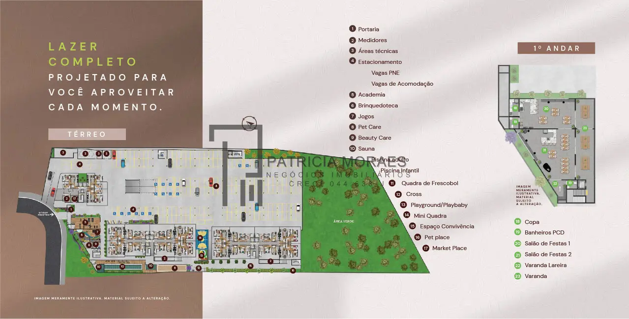 Apartamento com 2 quartos à venda, 53m2 em Além Ponte, Sorocaba - SP - imagem 3 Foto 3 de Apartamento com 2 quartos à venda, 53m2 em Além Ponte, Sorocaba - SP