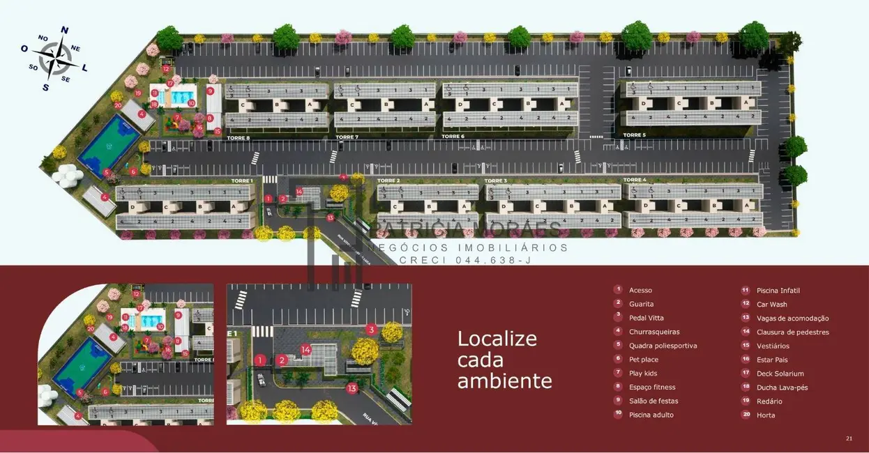 Apartamento com 2 quartos à venda, 42m2 em Jardim Santa Esmeralda, Sorocaba - SP - imagem 3 Foto 3 de Apartamento com 2 quartos à venda, 42m2 em Jardim Santa Esmeralda, Sorocaba - SP