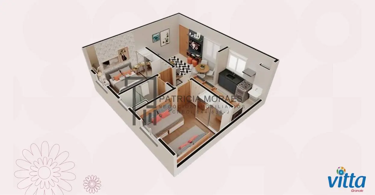 Apartamento com 2 quartos à venda, 42m2 em Jardim Santa Esmeralda, Sorocaba - SP - imagem 6 Foto 6 de Apartamento com 2 quartos à venda, 42m2 em Jardim Santa Esmeralda, Sorocaba - SP