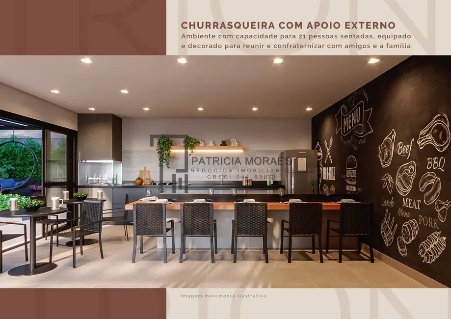 Foto 8 de Apartamento com 2 quartos à venda, 100m2 em Jardim Paulistano, Sorocaba - SP