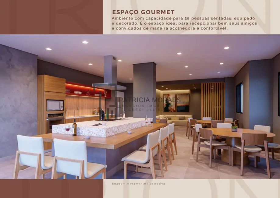 Foto 9 de Apartamento com 2 quartos à venda, 100m2 em Jardim Paulistano, Sorocaba - SP