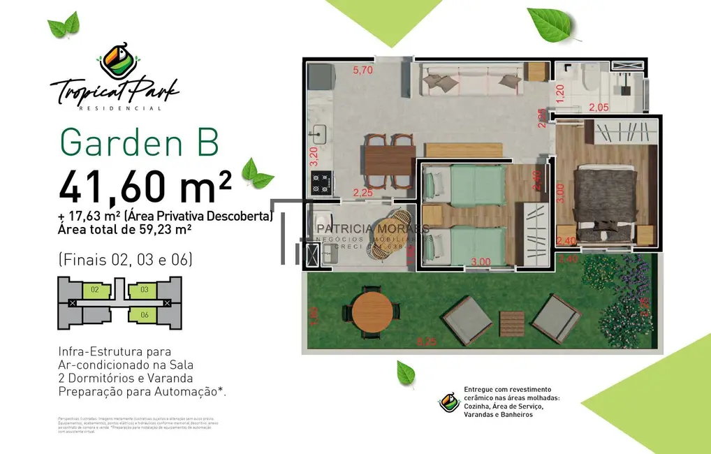 Apartamento com 3 quartos à venda, 87m2 em Jardim Novo Mundo, Sorocaba - SP - imagem 7 Foto 7 de Apartamento com 3 quartos à venda, 87m2 em Jardim Novo Mundo, Sorocaba - SP