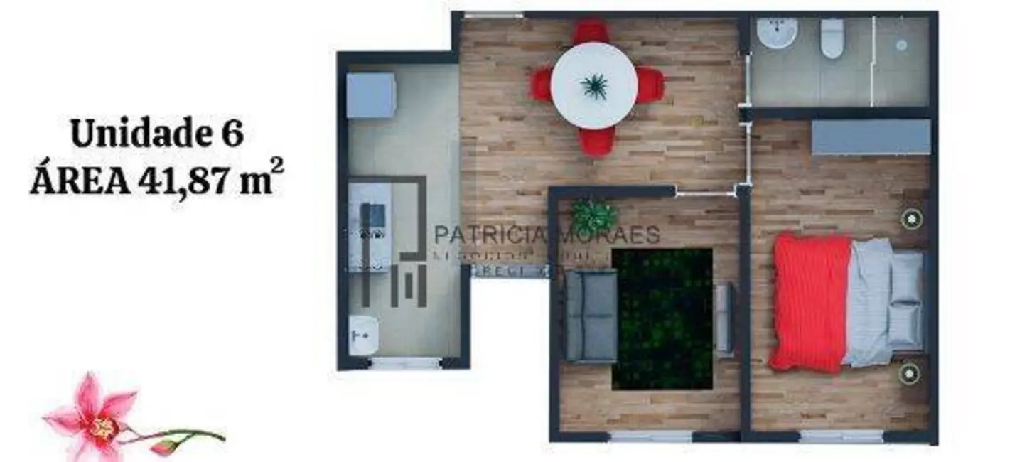 Foto 8 de Apartamento com 2 quartos à venda, 41m2 em Vila Fiori, Sorocaba - SP