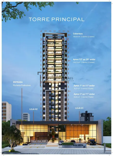 Foto 2 de Apartamento com 2 quartos à venda, 76m2 em Além Ponte, Sorocaba - SP