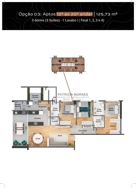 Apartamento com 2 quartos à venda, 76m2 em Além Ponte, Sorocaba - SP - imagem 8 Foto 8 de Apartamento com 2 quartos à venda, 76m2 em Além Ponte, Sorocaba - SP