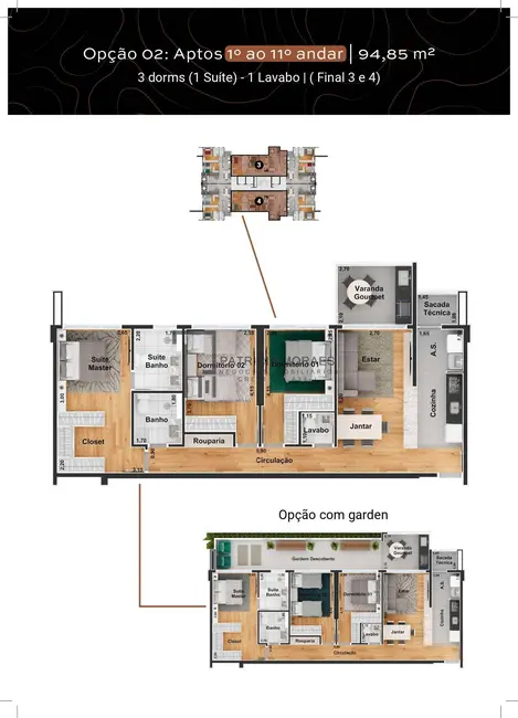 Apartamento com 2 quartos à venda, 76m2 em Além Ponte, Sorocaba - SP - imagem 6 Foto 6 de Apartamento com 2 quartos à venda, 76m2 em Além Ponte, Sorocaba - SP