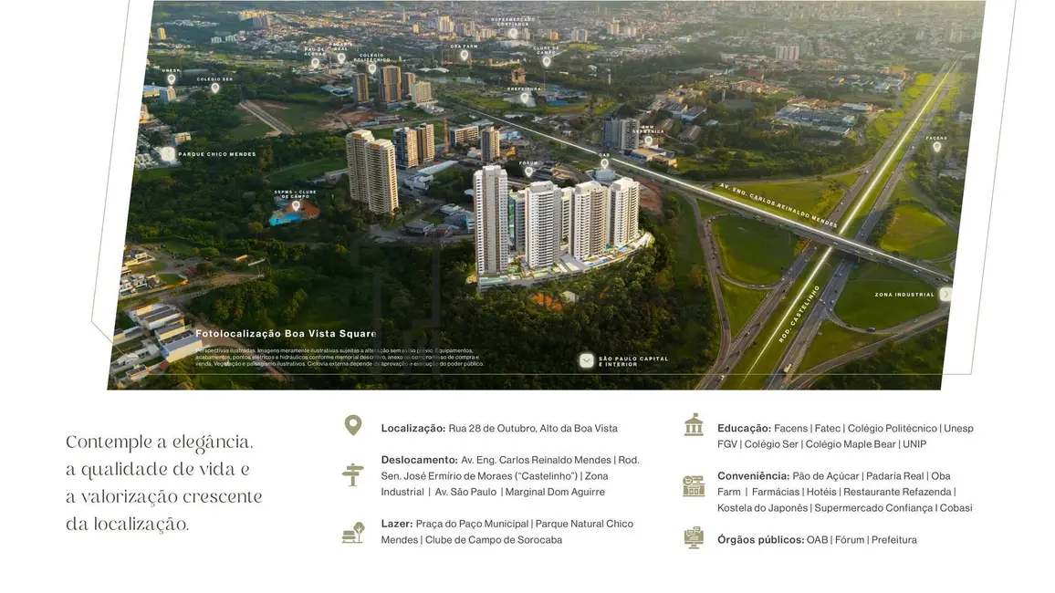 Foto 5 de Apartamento com 2 quartos à venda, 74m2 em Jardim do Paço, Sorocaba - SP