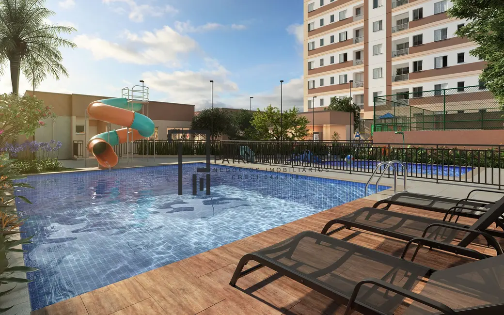 Foto 3 de Apartamento com 2 quartos à venda, 47m2 em Caguassu, Sorocaba - SP